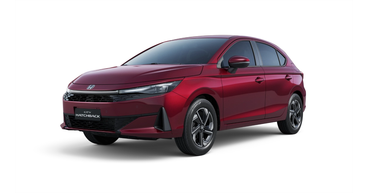 City Hatchback touring Vermelho Supernova Perolizado